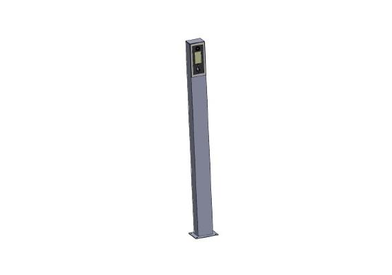 ESENTA ES-CVD-7016 Säule für ESENTA IP Videotürsprechanlage Anthrazit (RAL7016)