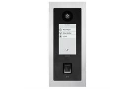 ESENTA IP Video Sprechanlage, 115x260mm, Edelstahl-Blende, mit Fingerprint