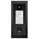 ESENTA IP Video Sprechanlage, 115x260mm, schwarze Blende, mit Fingerprint