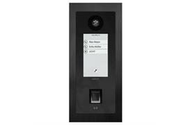 ESENTA IP Video Sprechanlage, 115x260mm, schwarze Blende, mit Fingerprint