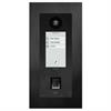ESENTA IP Video Sprechanlage, 140x281mm, schwarze Blende, mit Fingerprint
