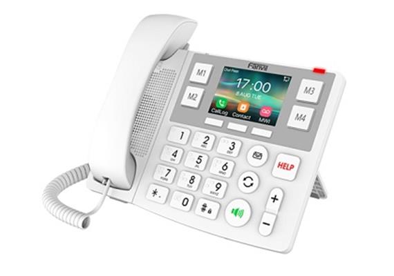 Fanvil X305 SIP Deskphone mit Display  Für den Einsatz für ältere Menschen entwickelt