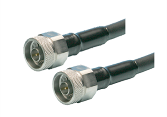 Jumperkabel 0.4m hochflexibel Male N - Female 4.3-10