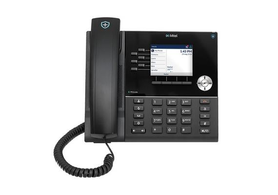 Mitel 6920wt SIP Phone  mit antibakteriellem Gehäuse