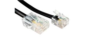 Telefonkabel, RJ11-RJ45-Steckverbinder, 1m